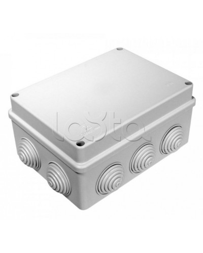 Коробка распределительная для о/п безгалогенная (HF) атмосферостойкая 260х175х90 (7шт/кор) Промрукав (40-0335) в Калининграде Распределительные коробки Pintop.ru