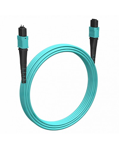 Кабельная сборка MPO(F) -MPO(M)-8 волокон 50/125 OM3, 2 m Cabeus (FOP-50-OM3-8-MPO(F)-8-MPO(M)-B-2m) в Калининграде Кабельные сборки (оптические) Pintop.ru