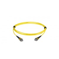 Кабельная сборка волоконно-оптическая, 12 волокон NIKOMAX (NMF-CA12M3SAL-1MSF-1MSF-030)