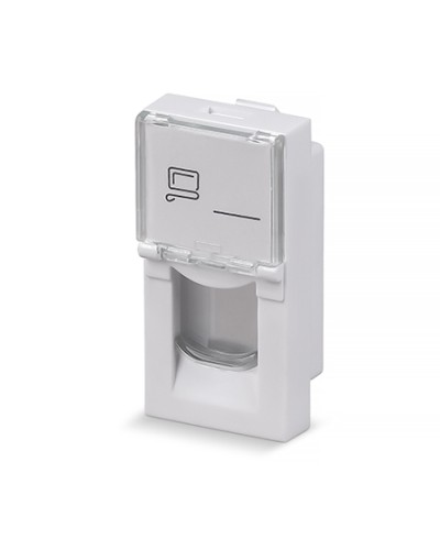 Вставка 45x22,5 (Mosaic) для 1 модуля формата Keystone Jack Cabeus (FP-L-22,5-1M) в Калининграде Модули Keystone Pintop.ru