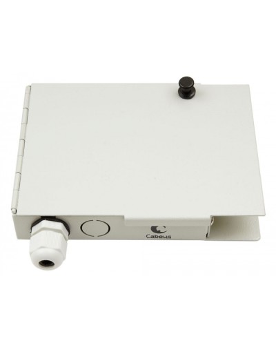 Бокс оптический настенный 19 на 4 ST/FC порта Cabeus JJT-4-ST в Калининграде Кросс оптический Pintop.ru