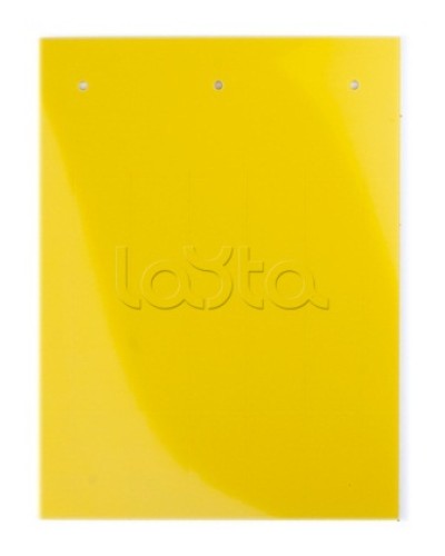 Табличка полужесткая. Установка в держатель. Для маркировки модульного оборудования. ПВХ-0,5. Желтый DKC TAS35 в Калининграде Аксессуары для лотков Pintop.ru