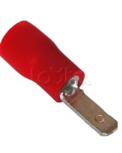 Клемма плоская изолированная 0.5-1.5 мм² (КПИ штекер - 2.8мм) (100шт/уп) REXANT 08-0311 в Калининграде Клеммные колодки Pintop.ru