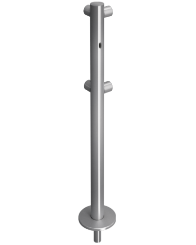 Стойкаограждения съемная L-образная Oxgard ВЗР 1996Р.21-05 в Калининграде Ограждения Pintop.ru