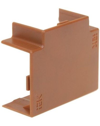 ELECOR Угол Т-образный КМТ 40х16 дуб (4шт/компл) IEK (EL-KK10D-T-040-016-K11) в Калининграде Аксессуары для кабель-канала Pintop.ru