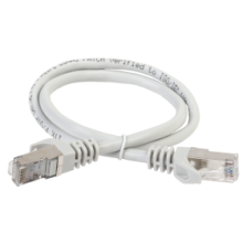 ITK Коммутационный шнур (патч-корд), кат.5Е UTP, 0,5м, черный (PC09-C5EU-05M)