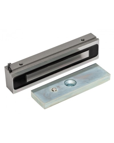 Электромагнитный замок AccordTec ML-200K-3 Premium Grey с планкой в Калининграде Электромагнитные замки Pintop.ru