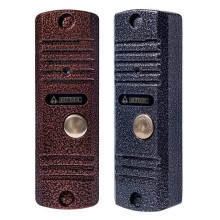 Видеопанель вызывная накладная на 1 абонента Activision AVC-105-V (медь, с видеокамерой)