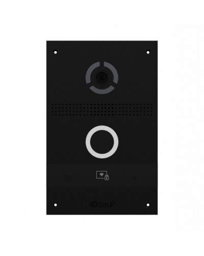 Панель вызывная индивидуальная BAS-IP AV-08FB BLACK в Калининграде Вызывные видеопанели малоабонентные Pintop.ru