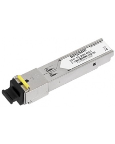 парный низковольтный оптический одномодовый одноволоконный приёмопередатчик форм-фактора SFP Beward SFP-1G-20K-BSC в Калининграде Системы видеонаблюдения Pintop.ru