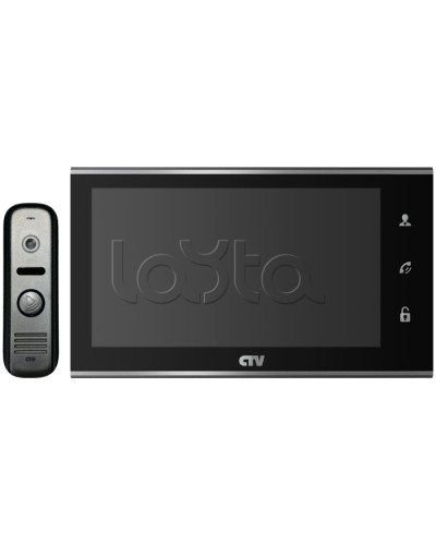 Комплект цветного видеодомофона CTV-DP2702MD B в Калининграде Комплекты домофонов Pintop.ru