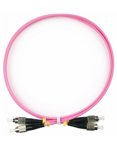 Шнур оптический duplex FC-FC 50/125 mm OM4 1м LSZH в Калининграде Патч-корды оптические Pintop.ru