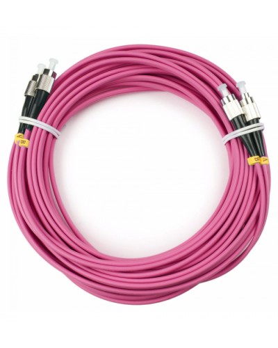 Шнур оптический duplex FC-FC 50/125 mm OM4 20м LSZH в Калининграде Патч-корды оптические Pintop.ru