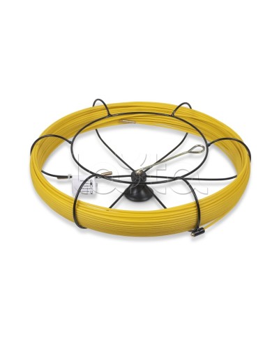 Устройство для протяжки кабеля мини УЗК в металлической кассете тип №2 Cabeus (Pull-M2-4,5-80m) в Калининграде Патч-корды и пигтейлы Pintop.ru