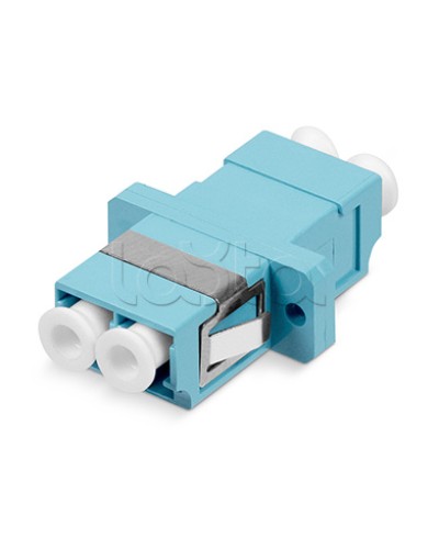 Проходной соединитель LC-LC duplex MM Cabeus (DLC-DLC-MM-OM3) в Калининграде Проходные адаптеры и розетки оптические Pintop.ru