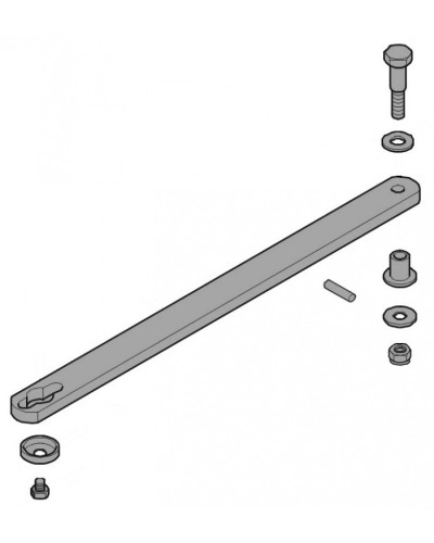 Рычаг прямой с креплением F7024N Came 119RID292 в Калининграде Запчасти для шлагбаумов и автоматики Pintop.ru