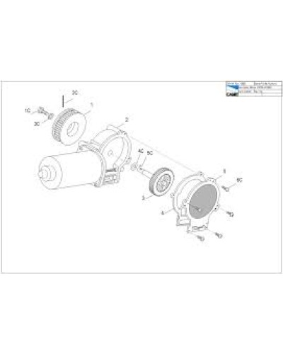 Моторедуктор RODEO Came 119RIP119 в Калининграде Запчасти для шлагбаумов и автоматики Pintop.ru
