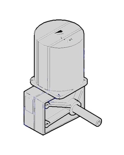 Моторедуктор CAT-X24 Came 119RIX024 в Калининграде Запчасти для шлагбаумов и автоматики Pintop.ru