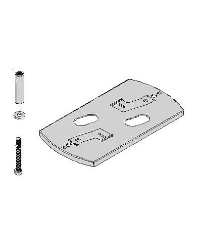 Монтажное основание BX Came 119RIY006 в Калининграде Запчасти для шлагбаумов и автоматики Pintop.ru