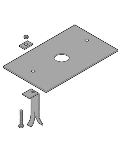 Монтажное основание BY3500TCame 119RIY053 в Калининграде Запчасти для шлагбаумов и автоматики Pintop.ru
