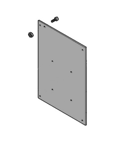 Пластина крепления блока управления BY-3500T Came 119RIY064 в Калининграде Запчасти для шлагбаумов и автоматики Pintop.ru