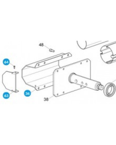 Плата LBC для MA7032 MA7034 Came 3199LBP7 в Калининграде Запчасти для шлагбаумов и автоматики Pintop.ru