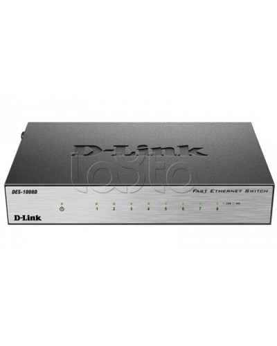 Коммутатор D-Link DES-1008D/L2B в Калининграде Коммутаторы Pintop.ru