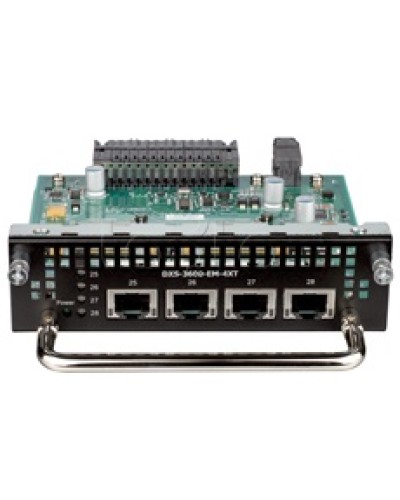 Модуль расширения с 4 портами D-Link DXS-3600-EM-4XT/A1A в Калининграде Дополнительное оборудование для сетей Pintop.ru