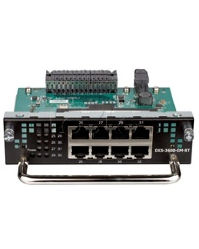 Модуль расширения с 8 портами D-Link DXS-3600-EM-8T/A1A в Калининграде Дополнительное оборудование для сетей Pintop.ru