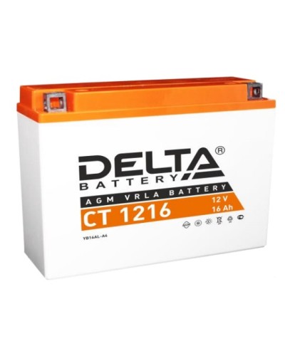 Аккумулятор АКБ 12 - 16 Delta CT 1216* в Калининграде Электротехническое оборудование Pintop.ru