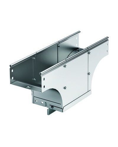 Ответвитель TDS T-образный вертикальный ун. осн.150 H100 горячеоцинкованный DKC 37173KHDZ в Калининграде Аксессуары для лотков Pintop.ru