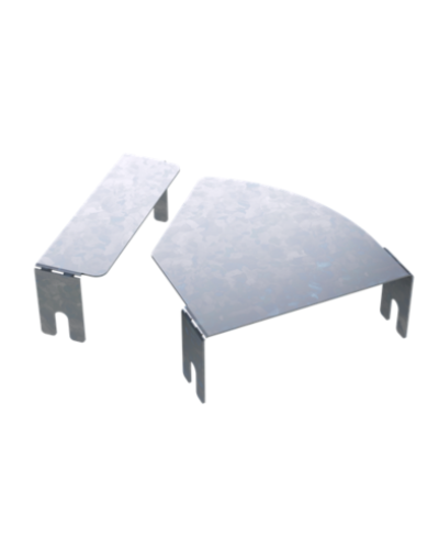 Крышка д/угла гор.изм.CPO 0-44 осн.100 DKC (38010HDZL) в Калининграде Аксессуары для лотков Pintop.ru