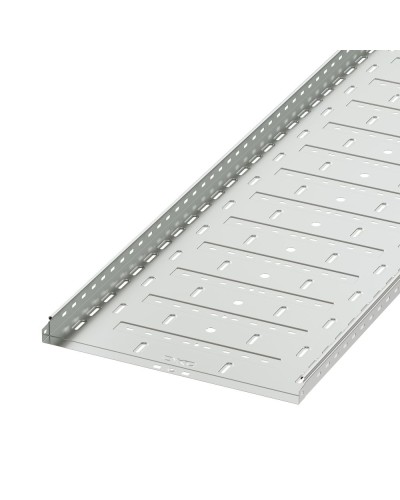 Лоток перфорированный 600х50 L3000, горячеоцинкованный DKC 35268HDZ в Калининграде Кабельные лотки Pintop.ru
