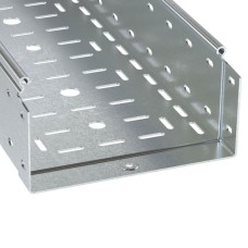 Лоток перфорированный 100х100 L 3000 толщ. 1,2 мм, цинк-ламельный DKC (3534112ZL)