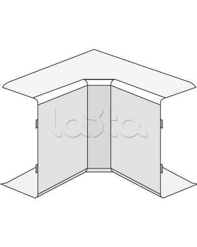 Угол внутренний AIM 50x20 DKC 00655 в Калининграде Аксессуары для кабель-канала Pintop.ru