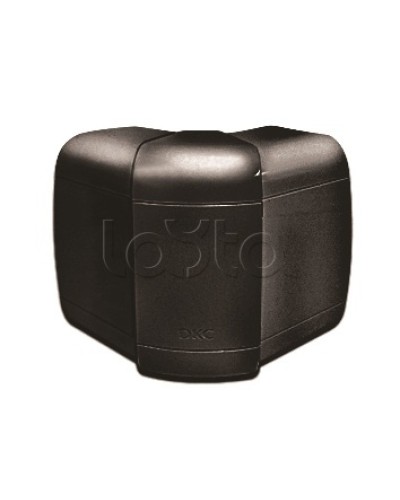 Угол внешний 110х50 мм, измен. черный DKC 01052A в Калининграде Аксессуары для лотков Pintop.ru