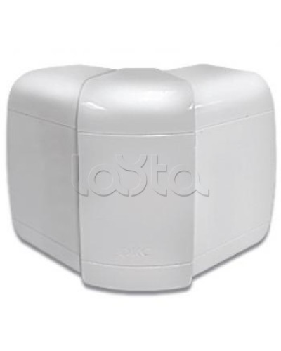 Угол внешний 140х50 мм, изменяемый 80-120°, цвет серый металлик DKC 01452G в Калининграде Аксессуары для кабель-канала Pintop.ru