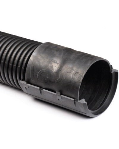 Муфта соединительная (разъемная с фиксатором) для трубы двустенной диам. 110 мм DKC(017110) в Калининграде Повороты, муфты, тройники Pintop.ru