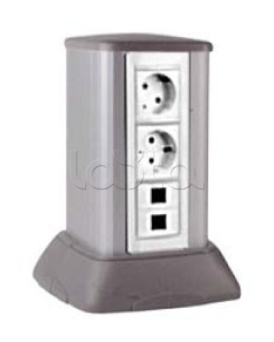 Миниколонна алюминиевая, 0.25 м DKC 19522 в Калининграде Аксессуары для кабель-канала Pintop.ru