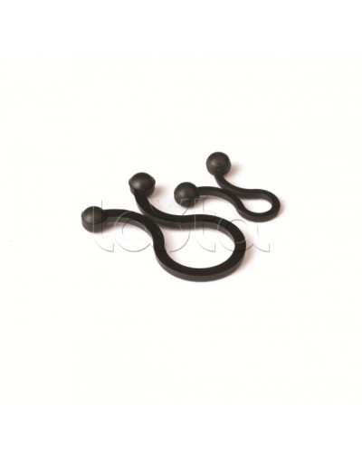 Замок, цвет - черный, д.17,8-20,3 DKC 21043116 в Калининграде Крепежные изделия Pintop.ru