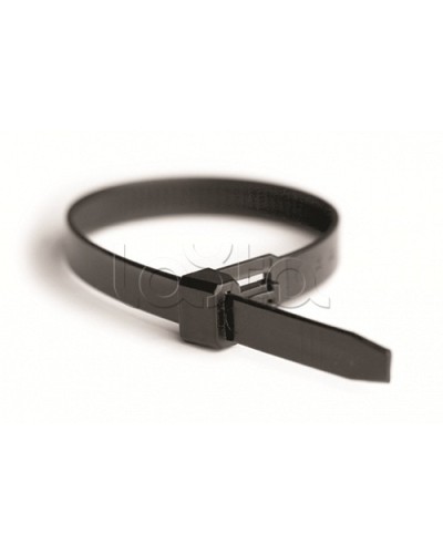 Хомут P6.6 многоразовый, черный, 7,5x200 DKC 25350 в Калининграде Стяжки-хомуты Pintop.ru