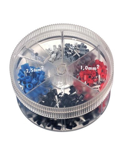 Контейнер двойных наконечников-гильз с изолир.фланцем 4,00-16,00 кв.мм 1 упаковка - 45 шт DKC 2ARTD666 в Калининграде Аксессуары для стоек и шкафов Pintop.ru