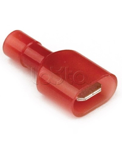 Наконечник плоский полностью изолир. (вилка) 2,5-6 кв.мм 6,3х0,8 мм (РППИ-П) DKC 2C22TP в Калининграде Крепеж Pintop.ru