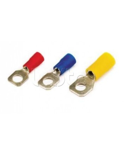 Наконечник с отверстием под винт ф5,2мм, с изолированным фланцем, для сечения провода 2,5-6,0мм2 DKC (2C5P) в Калининграде Держатели, клипсы, скобы Pintop.ru