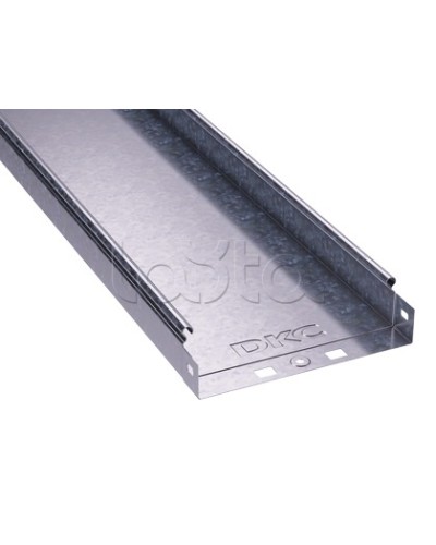 Лоток неперф. 300x80 металл. L 3000, горячеоцинкованный DKC 35065HDZ в Калининграде Кабельные лотки Pintop.ru