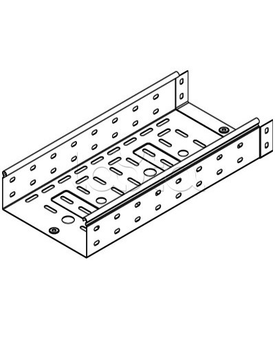 Лоток перфорированный 400х50 L3000 DKC 35266 в Калининграде Кабельные лотки Pintop.ru