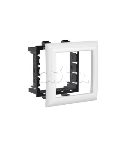 Рамка-суппорт Avanti белый для In-liner Front, 2 мод. DKC 4400912 в Калининграде Аксессуары для лотков Pintop.ru