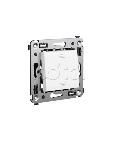 Выключатель одноклавишный в стену, Avanti, Ванильная дымка DKC 4405103 в Калининграде Аксессуары для стоек и шкафов Pintop.ru