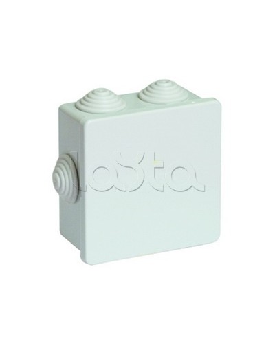 Коробка ответвительная с кабельными вводами, IP44, д.80х40 мм DKC 53700 в Калининграде Распределительные коробки Pintop.ru