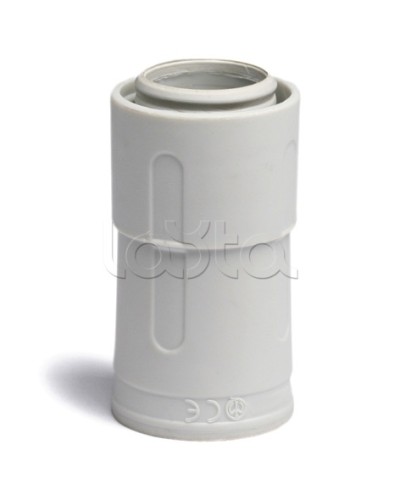 Переходник армированная труба - жесткая труба DKC 20 мм 55220 в Калининграде Повороты, муфты, тройники Pintop.ru